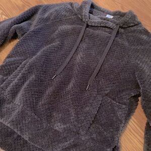 Members Mark plush pullover, dark gray size large